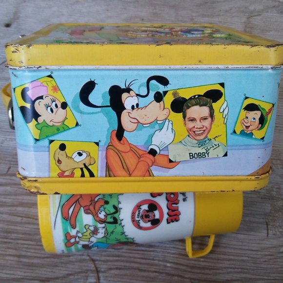 vintage Mickey Mouse Club lunchbox with Thermos - Picture 6 of 8